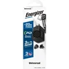 Dėklas Energizer Ultimate - Multiplug EU / UK / US GaN 20W PD mains įkroviklis juodos spalvos