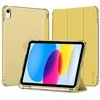 Dėklas iPad 10 / 2022 - geltona - permatoma