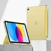 Dėklas iPad 10 / 2022 - geltona - permatoma