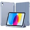 dėklas iPad 10 / 2022 – mėlynas, skaidrus