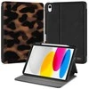 Dėklas iPad 10.9 (2022) / 11 (2025) rudas ir juodas Lamano