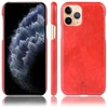 Crong Essential Cover - PU Leather dėklas skirtas Apple iPhone 11 Pro Raudona