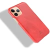 Crong Essential Cover - PU Leather dėklas skirtas Apple iPhone 11 Pro Raudona