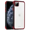 Crong Trace Clear Cover - Hybrid Protective dėklas skirtas Apple iPhone 11 Pro Juodas/Raudona