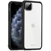 Crong Trace Clear Cover - Hybrid Protective dėklas skirtas Apple iPhone 11 Pro Juodas/Juodas