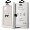 Karl Lagerfeld KLHCN61HKLPCHP Apple iPhone 11 / Xr 6.1″ rožinės spalvos kietas dėklas IML Choupette Head & Monogram