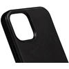 Crong Essential Cover - Leather dėklas skirtas Apple iPhone 12 Pro Max Juodas