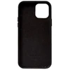 Crong Essential Cover - Leather dėklas skirtas Apple iPhone 12 Pro Max Juodas