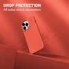 Crong Color Cover Liquid Silicone dėklas skirtas Apple iPhone 13 Pro Coral Raudona