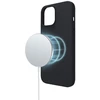 Crong Color Cover Magnetic dėklas skirtas Apple iPhone 13 Pro Max Juodas