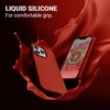 Crong Color Cover Magnetic dėklas skirtas Apple iPhone 13 Pro Max Raudona