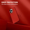 Crong Color Cover Liquid Silicone dėklas skirtas Apple iPhone 13 Pro Max Raudona