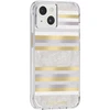 Case-Mate Pearl Stripes MagSafe - dėklas decorated su mother-of-pearl skirtas Apple iPhone 14 / Apple iPhone 13 Pearl Stripes