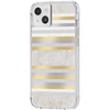 Case-Mate Pearl Stripes MagSafe - dėklas decorated su mother-of-pearl skirtas Apple iPhone 14 Plus Pearl Stripes