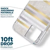 Case-Mate Pearl Stripes MagSafe - dėklas decorated su mother-of-pearl skirtas Apple iPhone 14 Plus Pearl Stripes