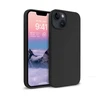 Crong Color Cover Liquid Silicone dėklas skirtas Apple iPhone 14 Max Juodas