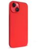 Crong Color Cover Liquid Silicone dėklas skirtas Apple iPhone 14 Max Raudona