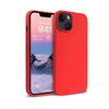 Crong Color Cover Liquid Silicone dėklas skirtas Apple iPhone 14 Max Raudona