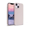Crong Color Cover Liquid Silicone dėklas skirtas Apple iPhone 14 Max Sand Rožinė