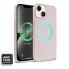 Crong Color Cover Magnetic dėklas skirtas Apple iPhone 14 Plus Sand Rožinė