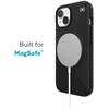 Speck Presidio2 Grip + MagSafe - dėklas skirtas Apple iPhone 14 Plus su MICROBAN coating Juodas / Juodas / Baltas