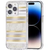 Case-Mate Pearl Stripes MagSafe - dėklas decorated su mother-of-pearl skirtas Apple iPhone 14 Pro Pearl Stripes