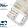 Case-Mate Pearl Stripes MagSafe - dėklas decorated su mother-of-pearl skirtas Apple iPhone 14 Pro Pearl Stripes