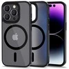Tech-Protect MagMat MagSafe Apple iPhone 14 Pro – matte dėklas telefonui juodos spalvos