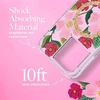 Rifle Paper Clear MagSafe - dėklas decorated in auksinis skirtas Apple iPhone 14 Pro Max Rose Garden
