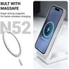 Crong Color Cover Magnetic dėklas skirtas Apple iPhone 14 Pro Max Juodas