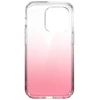 Speck Presidio Perfect-Clear + Ombre - dėklas skirtas Apple iPhone 14 Pro with MICROBAN coating Clear / Vintage Rose Fade