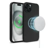 Crong Color Cover Magnetic - Dėklas iPhone 15 MagSafe (juoda)
