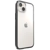 Speck Presidio Perfect-Clear su Impact Geometry - dėklas skirtas Apple iPhone 15 Plus / 14 Plus su MICROBAN coating Clear / Juodas