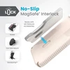 Speck Presidio2 Grip ClickLock & Magsafe - dėklas skirtas Apple iPhone 15 Plus / Apple iPhone 14 Plus Bleached Bone / Heirloom Gold / Hazel Brown