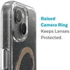 Speck Presidio Perfect-Clear su Glitter + MagSafe - dėklas skirtas Apple iPhone 15 Plus / 14 Plus su MICROBAN coating Clear / Gold Glitter