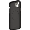 Moshi Napa MagSafe - Leather dėklas skirtas Apple iPhone 15 Plus Midnight Juodas