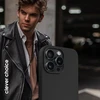 Crong Color Cover Magnetic - Dėklas iPhone 15 Pro Max MagSafe (juoda)