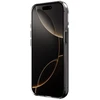 Crong skaidrus MAG Pro – iPhone 15 Pro MagSafe dėklas (juodas)