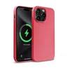 Crong Color Cover Magnetic - dėklas skirtas Apple iPhone 15 Pro MagSafe Rožinė