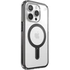 Speck Presidio Perfect-Clear ClickLock & Magsafe - dėklas skirtas Apple iPhone 15 Pro Clear / Frosted Juodas / Slate Pilkas