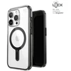 Speck Presidio Perfect-Clear ClickLock & Magsafe - dėklas skirtas Apple iPhone 15 Pro Clear / Frosted Juodas / Slate Pilkas