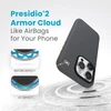 Speck Presidio2 Pro Magsafe - dėklas skirtas Apple iPhone 15 Pro Charcoal Pilkas / Cool Bronze / Baltas