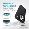 Speck Presidio2 Pro ClickLock & MagSafe - dėklas skirtas Apple iPhone 15 Pro Juodas/Slate Pilkas/Baltas