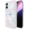 Case-Mate Soap Bubble MagSafe - dėklas skirtas Apple iPhone 16 Iridescent