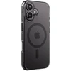 Crong Clear MAG Pro - dėklas Apple iPhone 16 MagSafe juodas