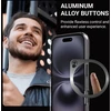 Crong Clear MAG Pro - dėklas Apple iPhone 16 MagSafe juodas