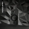 Crong Clear MAG Pro - dėklas Apple iPhone 16 MagSafe juodas
