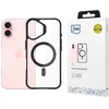 3mk Satin Armor MagCase with MagSafe Apple iPhone 16 Plus - Clear with dėklas telefonui juodos spalvos Frame