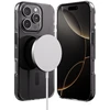 Crong Clear MAG Pro - dėklas Apple iPhone 16 Pro MagSafe juodas