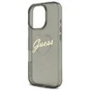 Guess GUHCP16XHCHGSPK Apple iPhone 16 Pro Max 6.9″ juodos spalvos kietas dėklas IML Heart